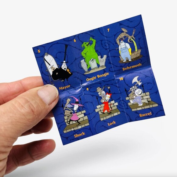 Disney PIN TRADING Nightmare Before Christmas BARREL Mystery Pin 2006 Coffin Tin - Picture 6 of 6